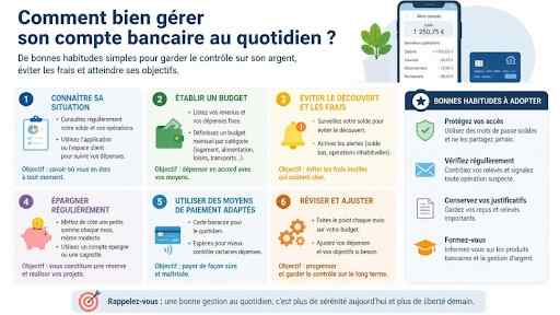 Comment bien gérer son compte bancaire au quotidien ? Ard Experts Finance